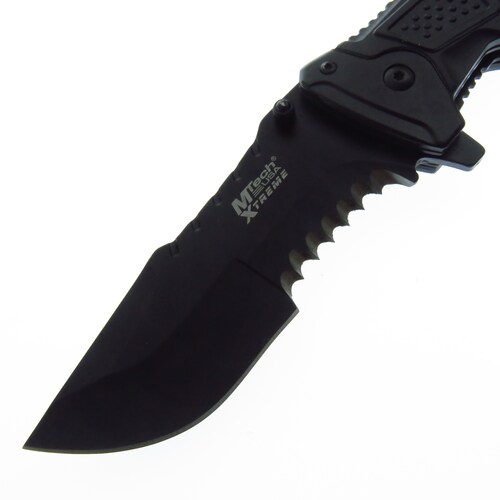 Mtxa850Bk Mtech Navaja Tactica Filo Combo, Clip De Sujecion