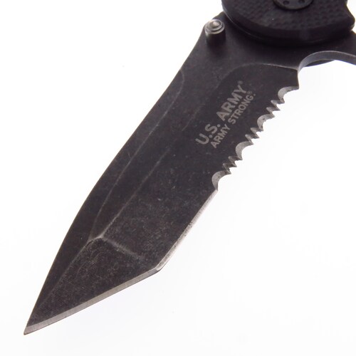 Usa4001Gy Us Army Combo Navaja Y Pluma Tactica Asistida.
