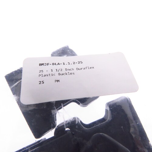 Bmjfbla112 Broche Hebilla Duraflex Ex Grande 38 Mm 5 Juegos.