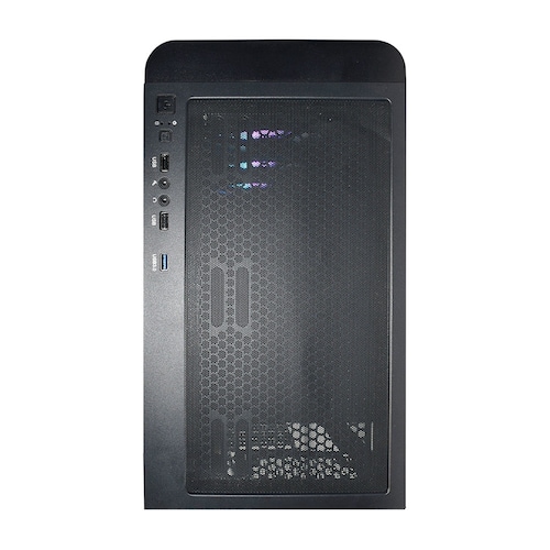 Gabinete Gaming Negro Computadora Cristal Templado Lateral PC Iluminado NA-0613 Filtro Aire Magnetico ATX