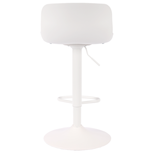 Set De 2 Bancos Ajustables Rick Para Barra Blanco Cojín Negro