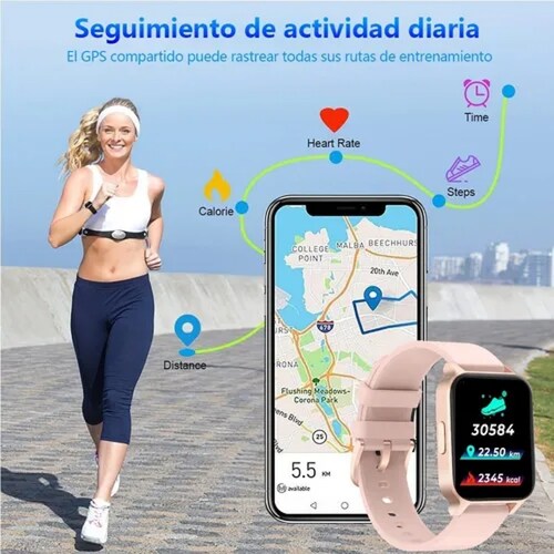 Reloj Inteligente,smartwatch Deportivo Impermeable Bluetooth