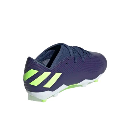 TENIS DE FUTBOL NEMEZIS MESSI 19.3 FG AZUL-BLANCO PARA HOMBRE .