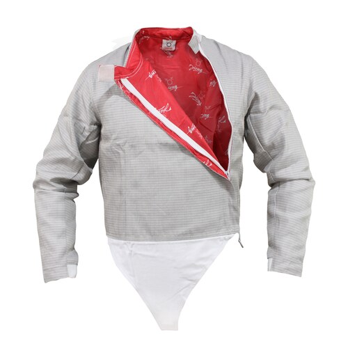 Chaquetín Eléctrico para Sable Fire Sports Esgrima Zurdo/Izquierdo