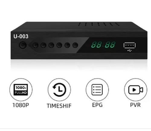 Decodificador Tv Digital Y Analógica Full Hd 1080p