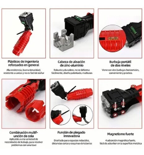 8 En 1 Herramienta De Instalación De Grifo Y Fregadero