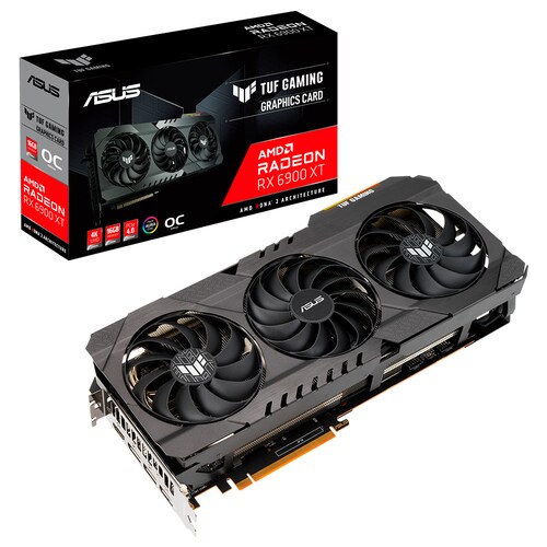 Tarjeta de Video ASUS AMD Radeon RX 6900 XT O16G TUF Gaming, 16GB 192-bit GDDR6, PCI Express 4.0 (TUF-RX6900XT-O16G-GAMING)