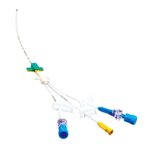 Catéter venoso central 7fr 3 lumen 