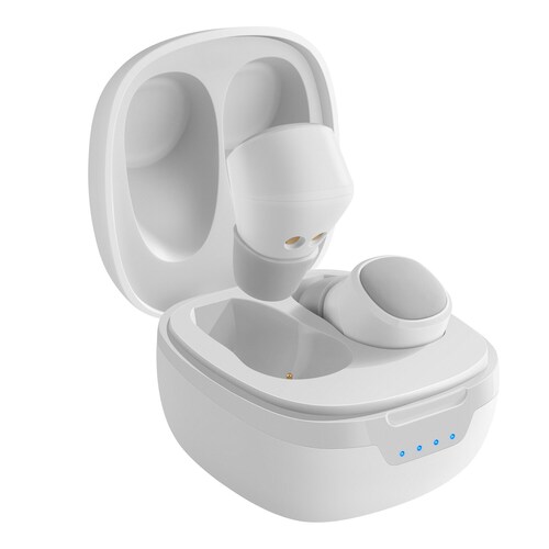 Mini Audífonos Bluetooth FreePods True Wireless, blancos