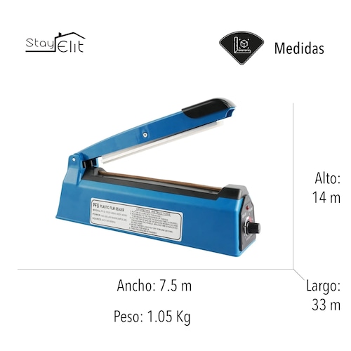 MAQUINA SELLADORA DE BOLSAS TERMICA 20CMS