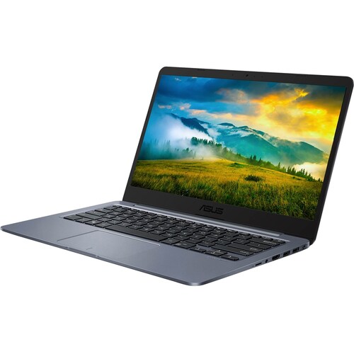 Laptop Asus L406M Celeron N4000 4 gb Ram SSD de 64 Gb Windows 10 Azul Metalico 