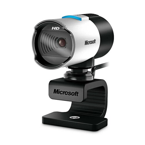 Microsoft LifeCam Studio con Micrófono, 5MP, 1920 x 1080 Pixeles, USB 2.0, Negro/Plata