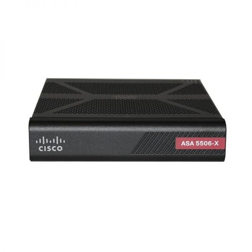 Firewall de seguridad Cisco ASA5506-X, Grado A. Reacondicionado con Eliminador