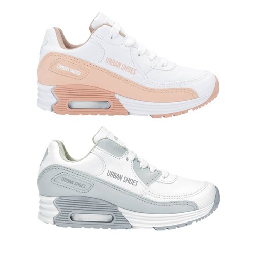 Urban Shoes Tenis Choclo Kit Pares Choclo Tenis Casual Urbano Niña