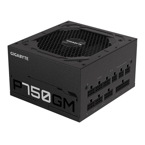 Fuente de Poder Gigabyte P750GM 80 PLUS Gold, 20+4 pin ATX, 120mm, 750W