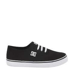 Tenis casual urbano tipo choclo color negro para hombre, marca DC Shoes, mod. 186232