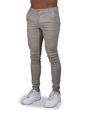 JOHN LEOPARD - John Leopard Trouser Gabardina Stretch