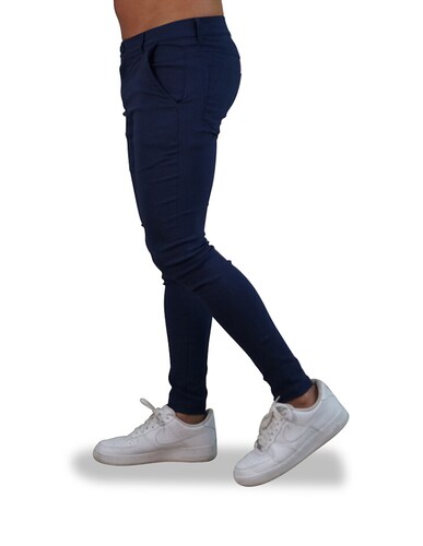 JOHN LEOPARD - John Leopard Trouser Gabardina Stretch