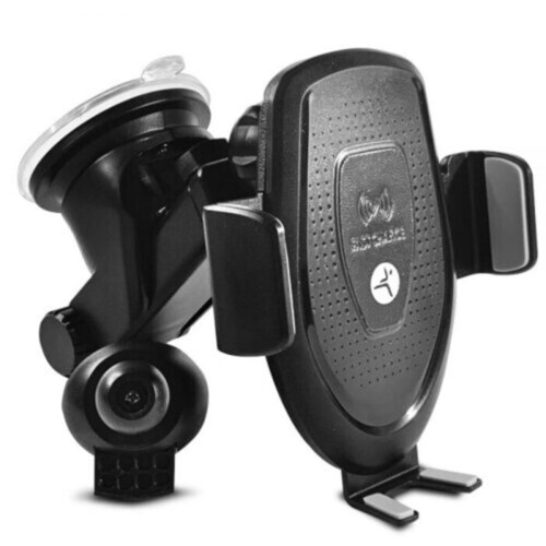 TechZone Cargador Inalámbrico con Soporte de Auto