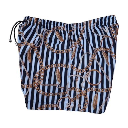 John Leopard Traje De Baño Corto para Hombre - Liso