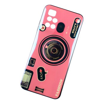 Funda Triche Para Xiaomi Redmi Note 11 Diseño Cassette Color Rosa/ Azul