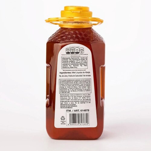 Miel De Abeja Multiflora 100% Natural 1.8kg Kirkland