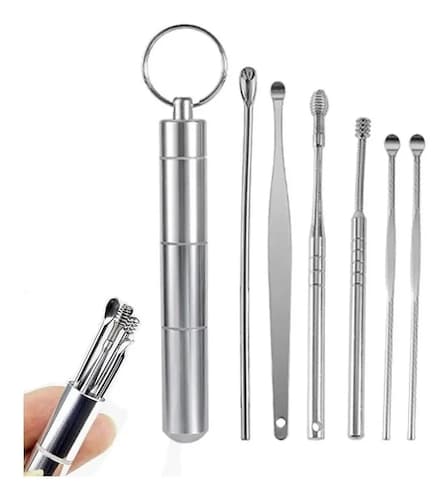 Herramientas Para Limpieza De Oídos Kit 6  piezas