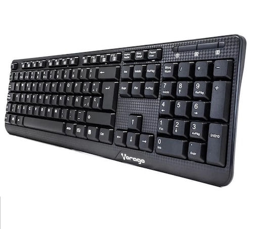 Teclado español color negro