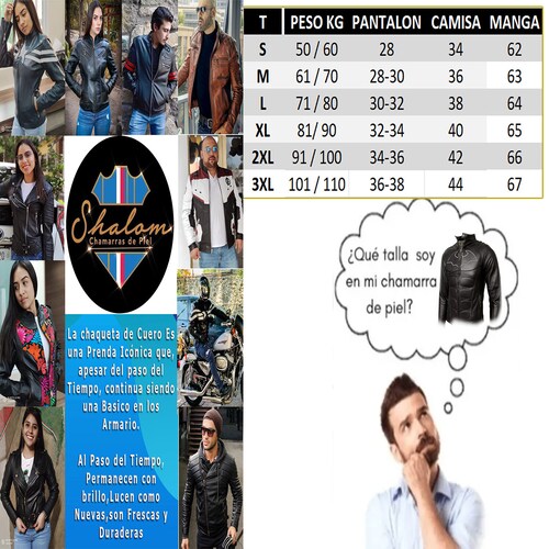 Chamarra de Piel Shalom Con Reflejante Modelo Batman Caballero Incluye de Regalo un practico lustrador para piel