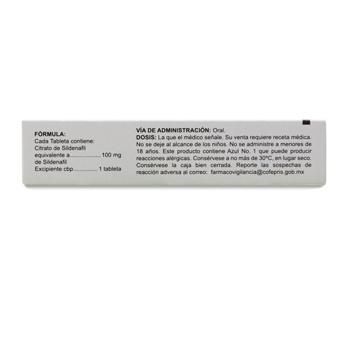 Sildenafil 4 Tabs. 100 Mg Avivia 