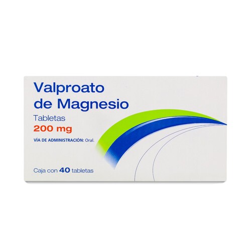Valproato De Magnesio 40 Tabs 200Mg Medley 