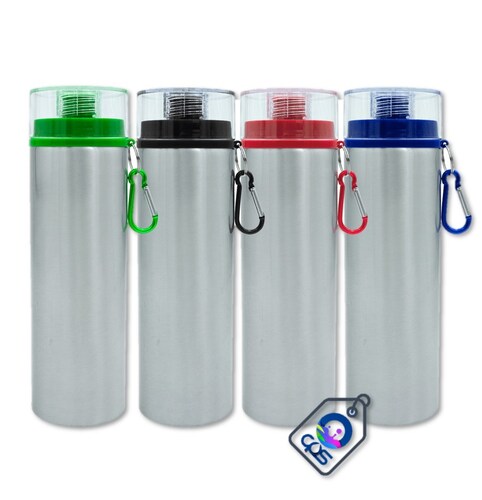 Botella deportiva de 750ML. con tapa removible para sublimar..