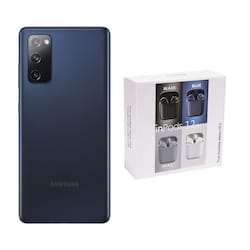 Galaxy S20 FE Azul Reacondicionado Grado A 128gb + Audífonos Genéricos