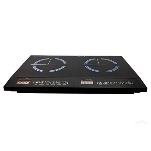Parrilla eléctrica Ecocinare Cook-03 negra 110V