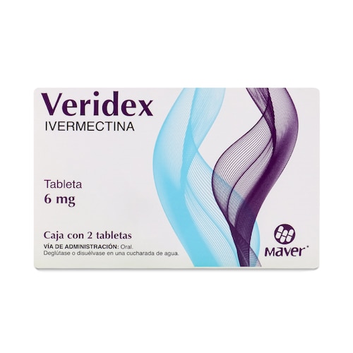Veridex Ivermectina 2 Tab 6 Mg Maver 