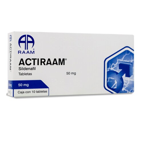 Viagra Generico Actiraam Sildenafil 10 Tabs 50 Mg Raam 