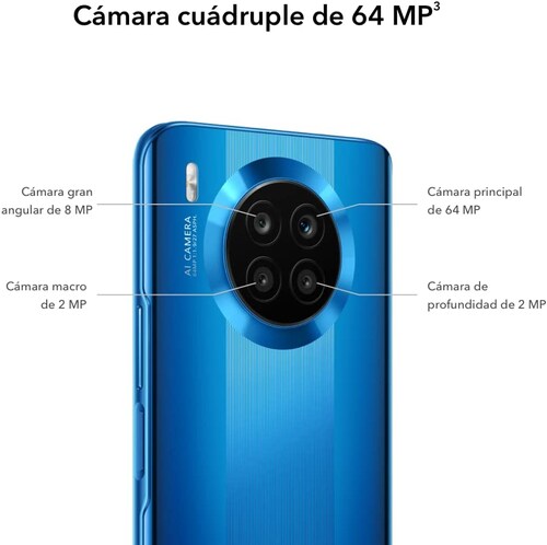  HONOR 50 Lite Smartphone, Pantalla FullView de 6,67