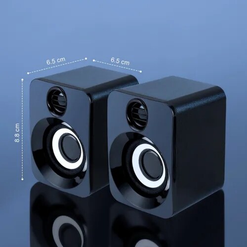 Bocinas Para Pc Altavoz Multimedia Portátil Subwoofer