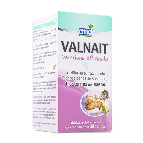 Valnait 30 Caps Valeriana Officinalis Cmd