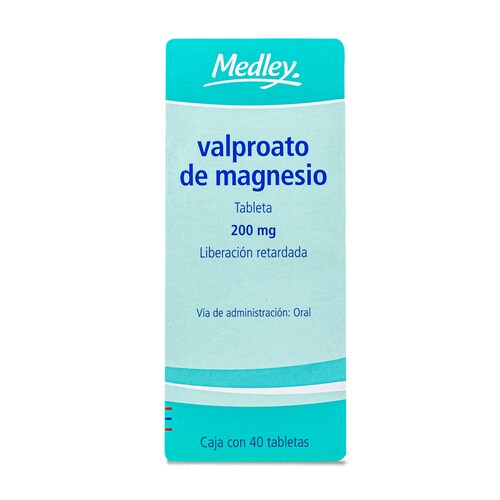 Valproato De Magnesio C/40 Tab. 200 Mg Valproato Sódico Psicofarma 