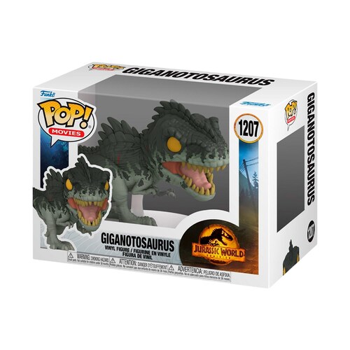 Funko Pop Giganotosaurus #1207 Jurassic World Dominion Park Dinosaurio