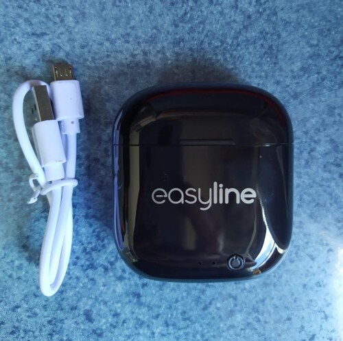 AUDIFONOS INALAMBRICOS EASY LINE BY PERFECT CHOICE VIVA BUNDS TWS NEGROS EL-995487 AUDIO RECARGABLE