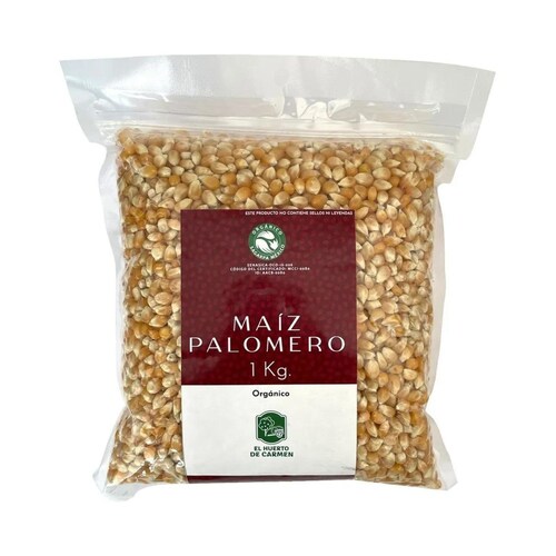 Maíz Palomero 1kg Orgánico Huerto De Carmen Palomas Grandes