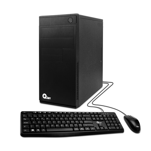 Pc de Escritorio Qian QPI-OPC-04B, Intel Core i5, I5 10400, 8 GB, DDR4, 480 GB 