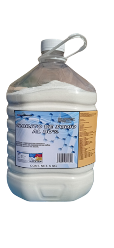 CLORITO DE SODIO AL 80% 5 KG 