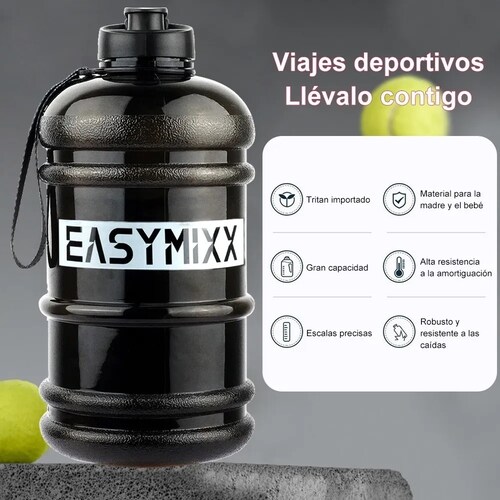 Botella De Agua Taza De Agua Deportiva De Gran Capacida 2.2l