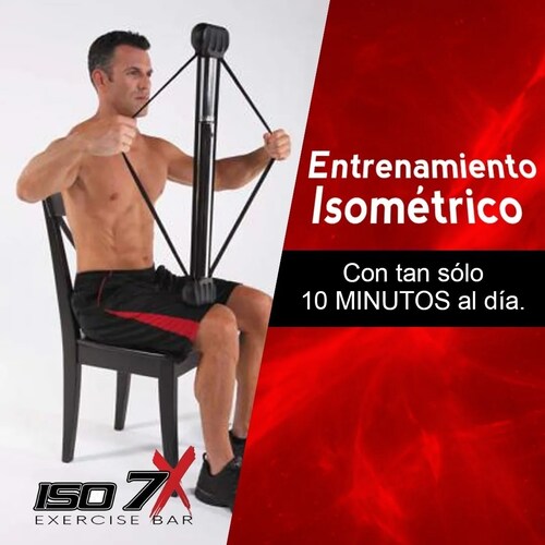 Barra De Entrenamiento Muscular Iso7x Con Técnica Isométrica
