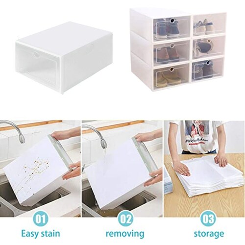 Cajas de plástico apilables Gadgets & Fun organizador para zapatos