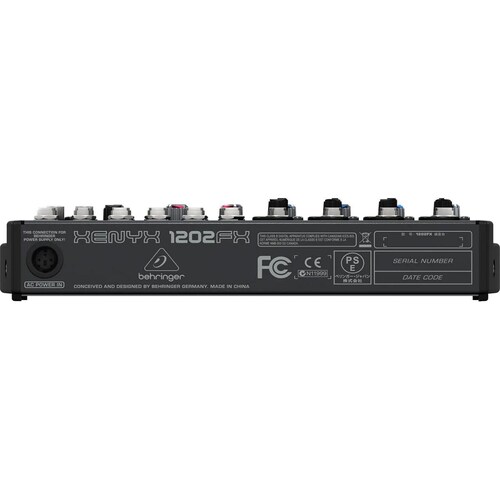 Mezcladora Analógica Behringer 1202fx Xenyx 12 Canales