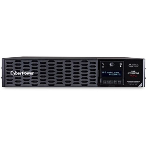 No Break CyberPower PR2200RT2U Línea Interactiva, 2200W, 2200VA, Entrada 70 - 155V, Salida 100 - 120V, 8 Contactos